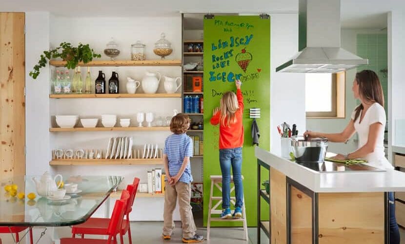 child-friendly kitchen