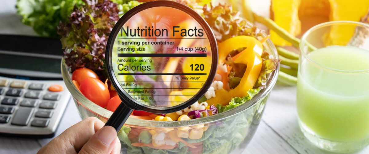 reading nutrition labels